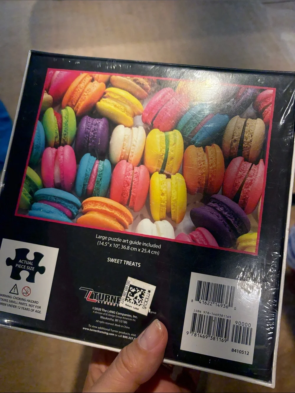 Sweet Treats Macaron Puzzle - Multicolor 1000-Piece 🧩🎉 🆕🩵🩷 (sealed)